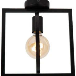 Plafondi Lucide Suus, 23.5x28cm, IP20, musta