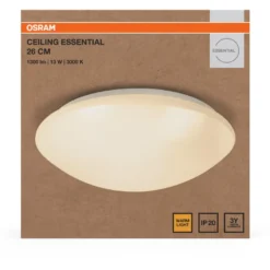 Plafondi Osram Essential valkoinen, eri vaihtoehtoja