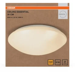 Plafondi Osram Essential valkoinen, eri vaihtoehtoja
