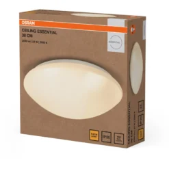 Plafondi Osram Essential valkoinen, eri vaihtoehtoja