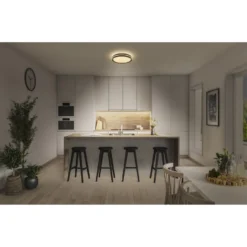 Plafondi Osram Orbis Noemi 830 3000K Click DIM musta, eri kokoja