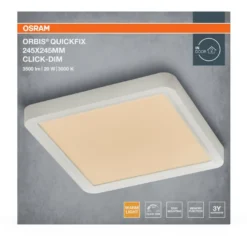 Plafondi Osram Orbis Quickfix Click Dim 830 3000K, eri vaihtoehtoja