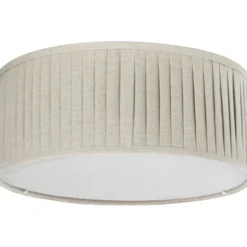 Plafondi PR Home Plissé, Ø 450 x 180 mm, Natur