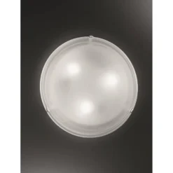 Plafondi Salome, Ø30cm, kromi