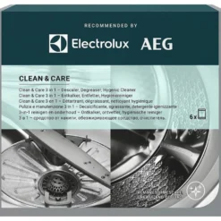 Puhdistusaine pyykin- ja astianpesukoneelle Electrolux M2GCP601 3 in 1