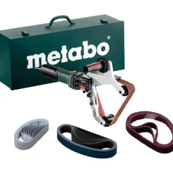 Putkihihnahiomakone Metabo RBE 1 5-180 setissä
