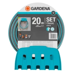 Puutarhaletku Gardena Classic, 13mm, 20m + teline ja liittimet