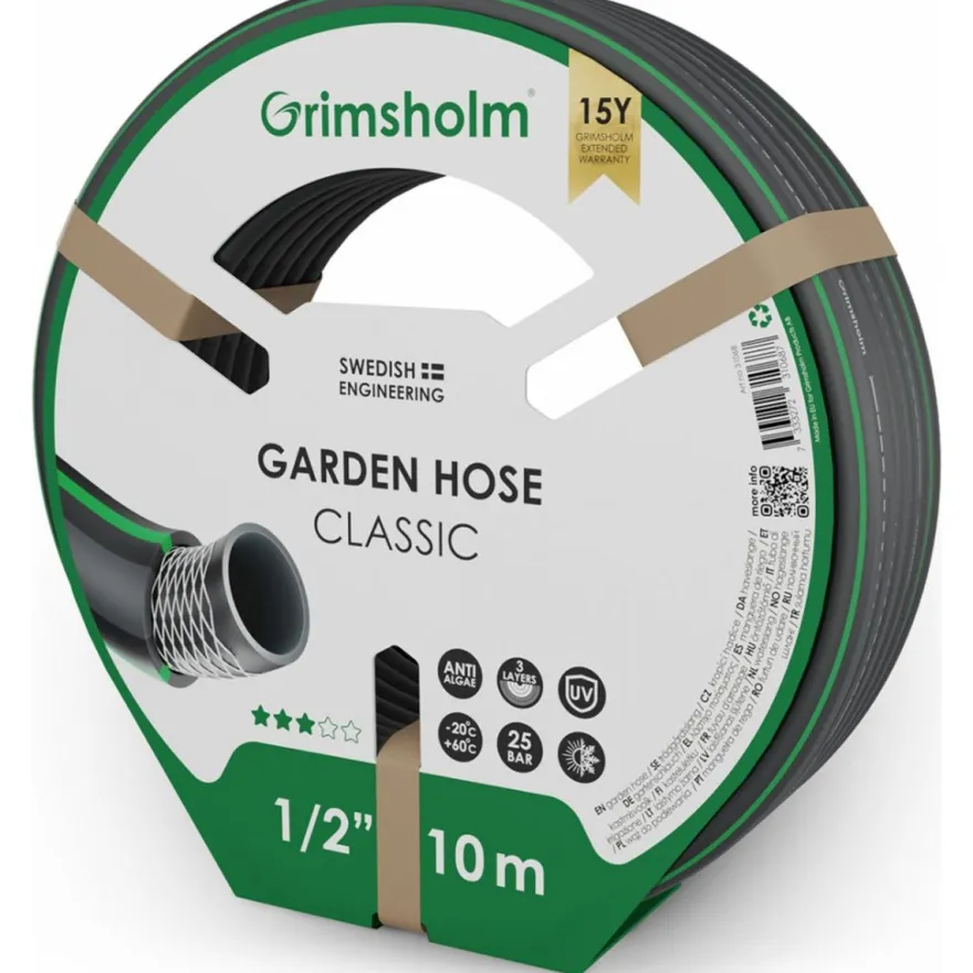 Puutarhaletku Grimsholm Classic 1/2"