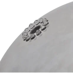 Puutarhan pallo suihkulähde led:llä ruostumaton teräs 20 cm