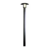Pylväsvalaisin Konstsmide Heimdal 402-752, musta, korkeus 2000mm
