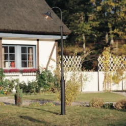 Pylväsvalaisin Konstsmide Vega 559-750, musta matta