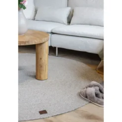 Pyöreä matto Benina Merino, eri kokoja ja värejä