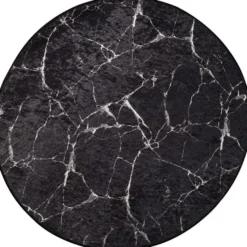 Pyöreä matto Linento Marble, eri kokoja ja värejä