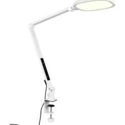 Pöytä-/klipsivalaisin Trio Servo, LED, eri värejä