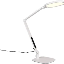 Pöytä-/klipsivalaisin Trio Servo, LED, eri värejä