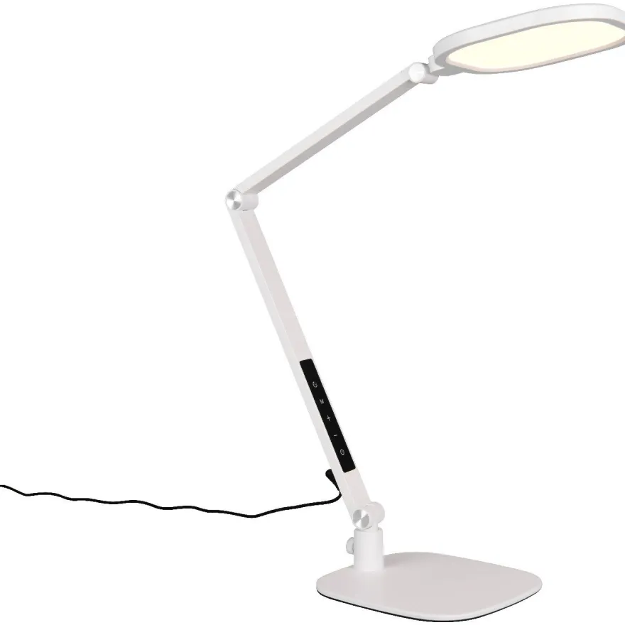 Pöytä-/klipsivalaisin Trio Servo, LED, eri värejä