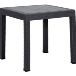 Pöytä Linento Garden Rattan antrasiitti