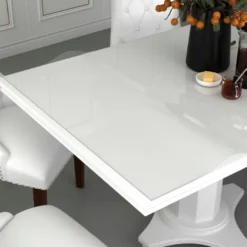 Pöytäsuoja läpinäkyvä 100x90 cm 2 mm PVC (88259)