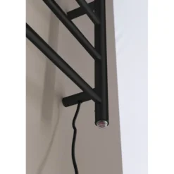 Pyyhekuivain Interia Redondo ajastimella 500x900 mm 75 W mattamusta