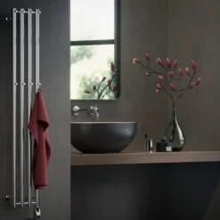Pyyhekuivain Nordhem Rosendal, 1070x420 mm, sähkö, mattamusta