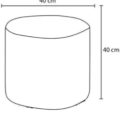 Rahi Linento Furniture Bodrum, Ø40cm, vihreä