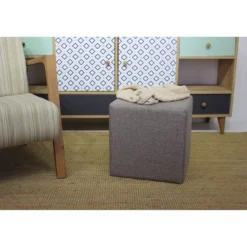 Rahi Linento Furniture Kare, 40x40cm, ruskea