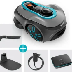 Rajalangaton robottiruohonleikkuri Gardena Smart Sileno Free 600