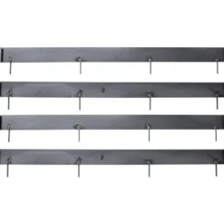 Rajausreuna Jabo Odla, 1500x180x2.5mm Corten-teräs, 4kpl