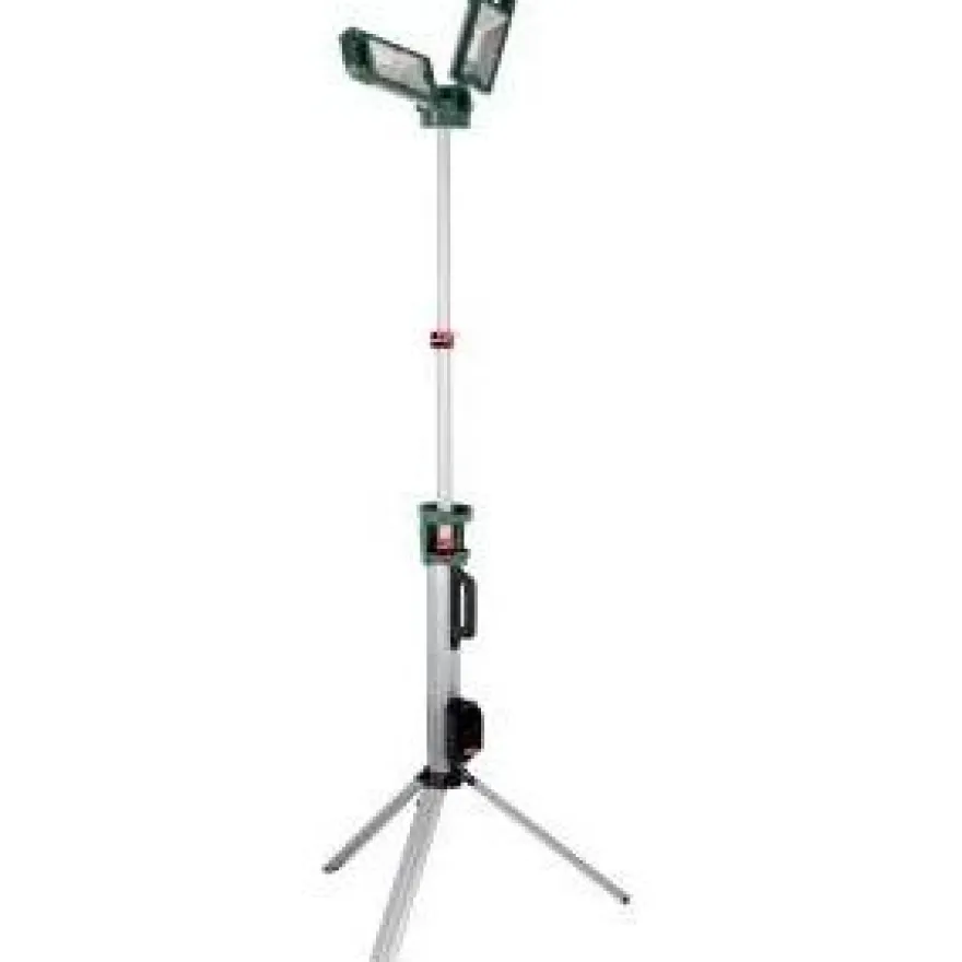 Rakennusvalaisin Metabo BSA 18 LED 5000 Duo-S ilman akkua ja laturia pahvilaatikossa