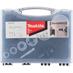Reikäsahanteräsarja Makita D-47139, Bimetal, 6 terää