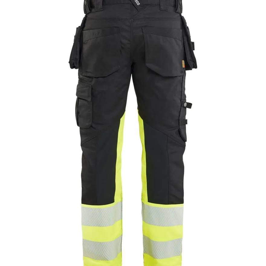 Riipputaskuhousut Blåkläder 1130 Highvis Stretch, denim