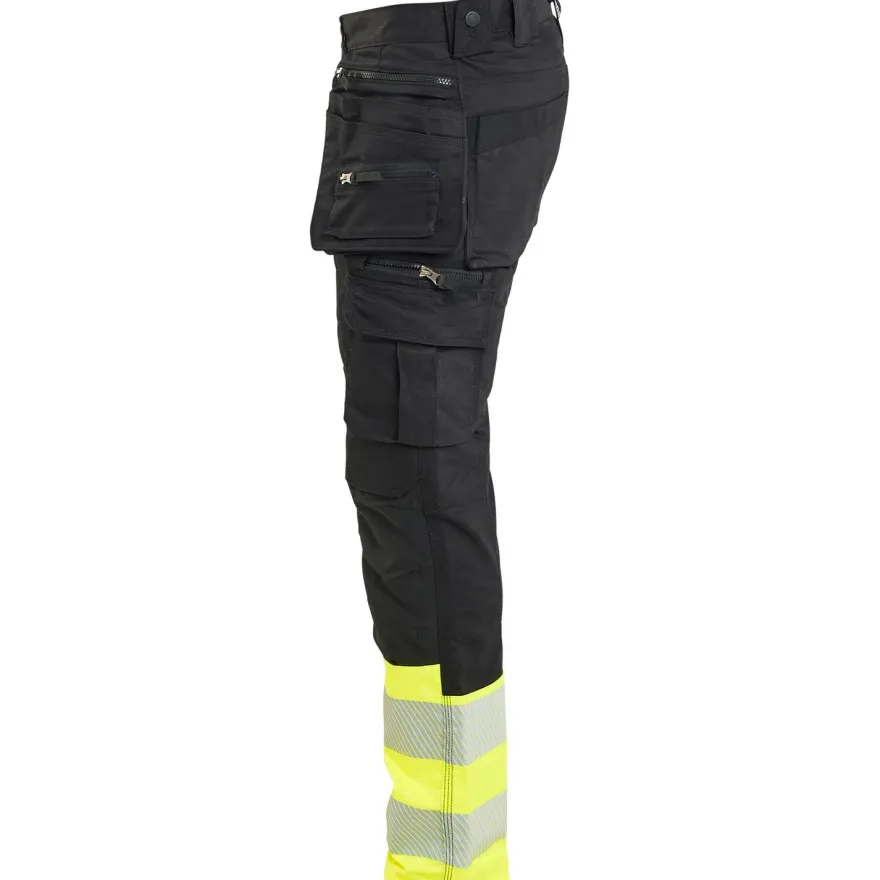 Riipputaskuhousut Blåkläder 1130 Highvis Stretch, denim