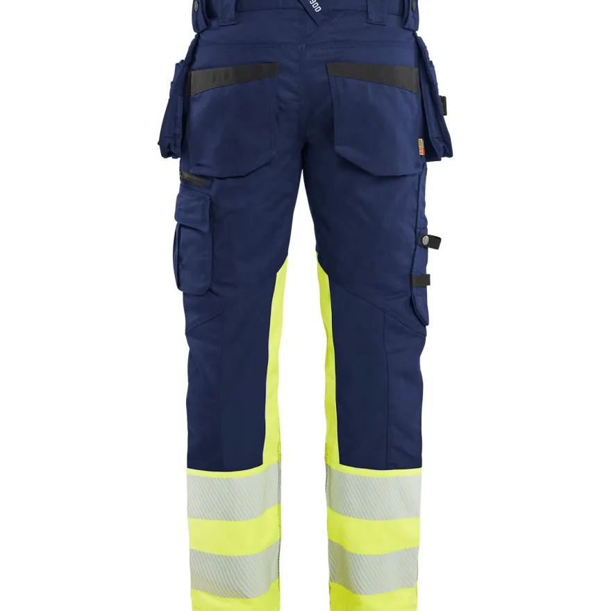 Riipputaskuhousut Blåkläder 1130 Highvis Stretch, denim