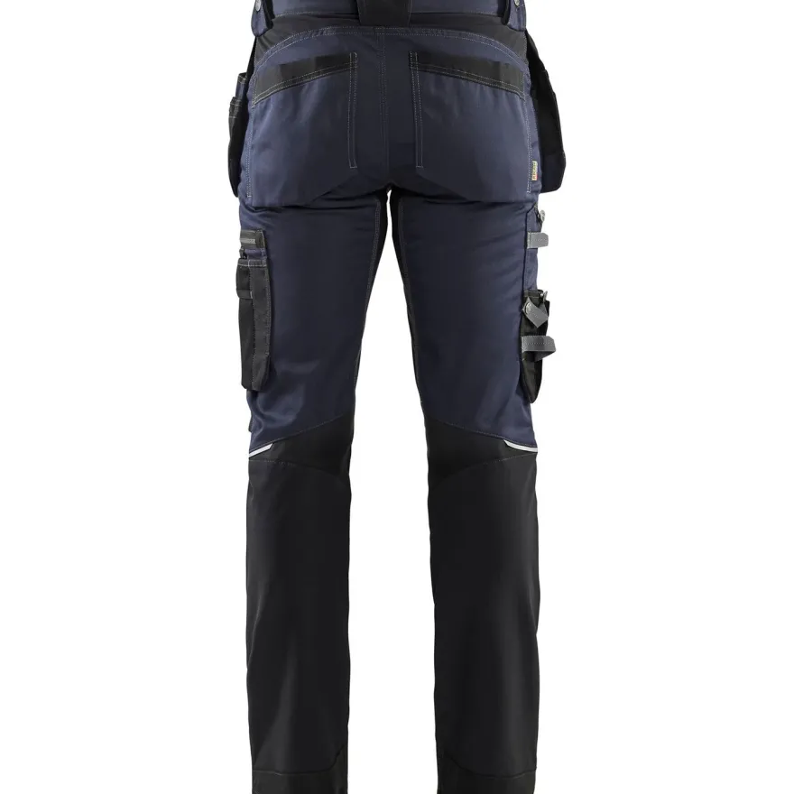 Riipputaskuhousut Blåkläder 1599 Stretch, twill