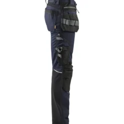 Riipputaskuhousut Blåkläder 1599 Stretch, twill