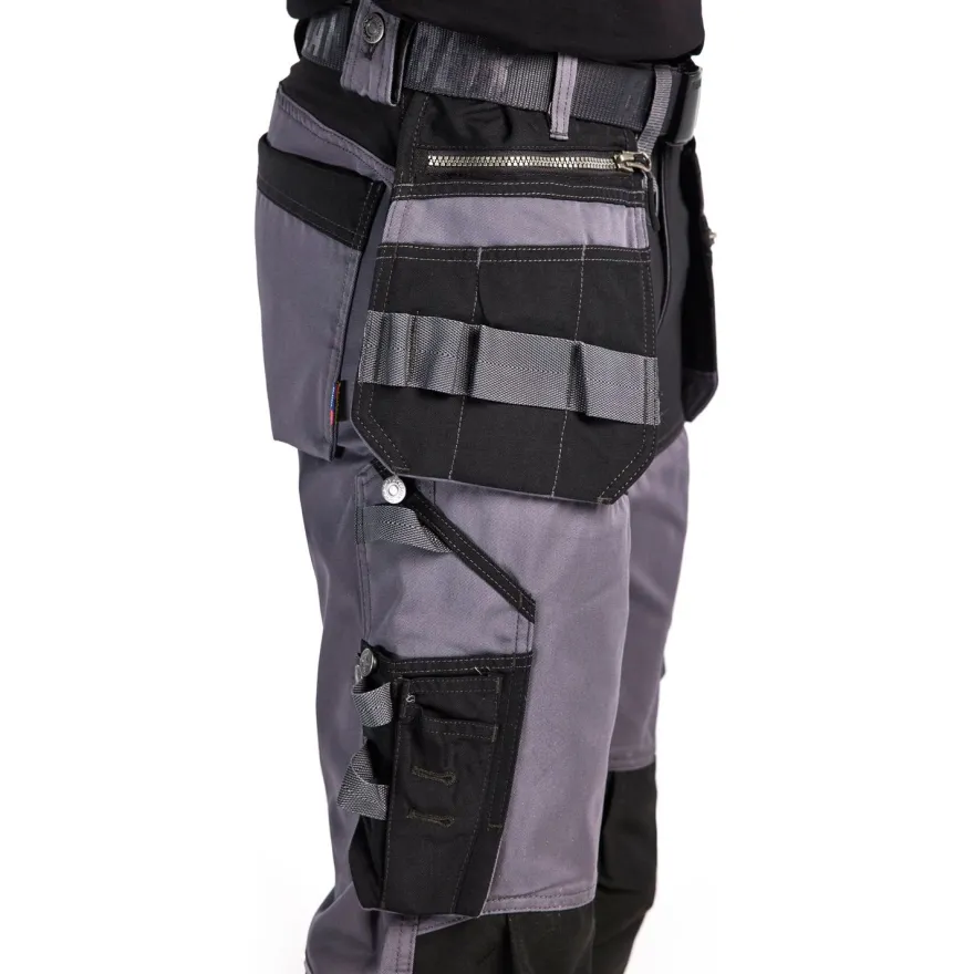 Riipputaskuhousut Blåkläder 1599 Stretch, twill