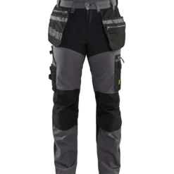 Riipputaskuhousut Blåkläder 1599 Stretch, twill