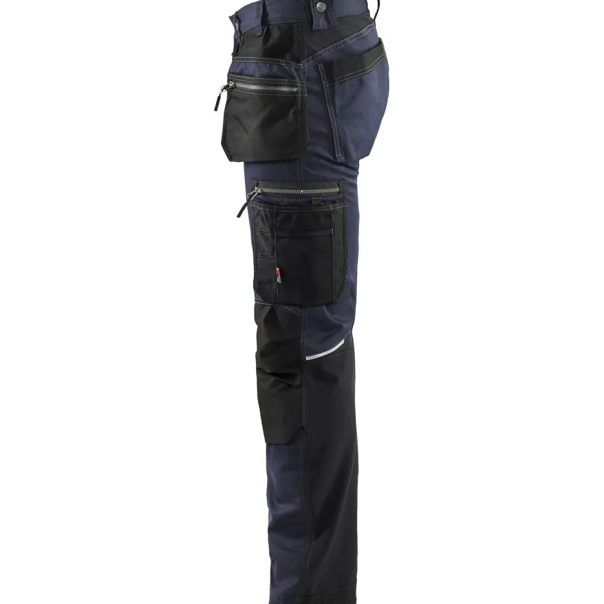 Riipputaskuhousut Blåkläder 1599 Stretch, twill