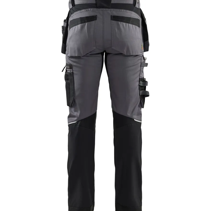 Riipputaskuhousut Blåkläder 1599 Stretch, twill