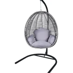 Riipputuoli Linento Garden Findik, harmaa