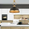 Riippuvalaisin Linento Lighting YM-5, Ø30cm, E27, max. 40W, IP20, musta