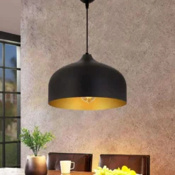 Riippuvalaisin Linento Lighting 241752, Ø34cm, musta