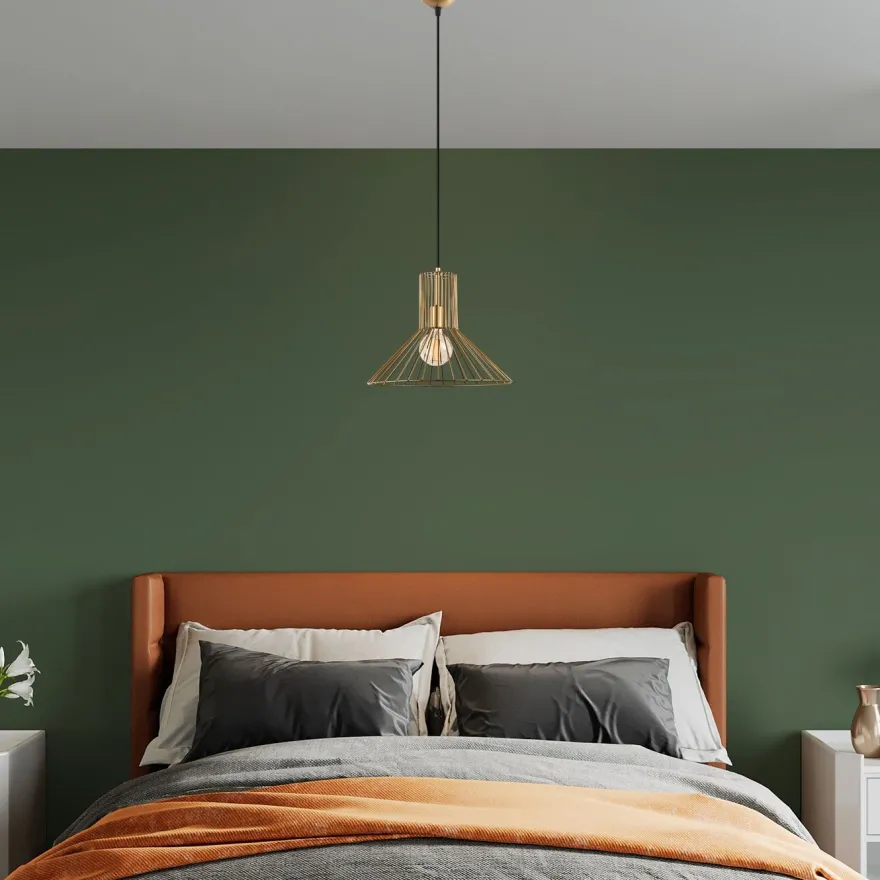 Riippuvalaisin Linento Lighting Tabut-Mr-757-1, Ø38cm, kulta
