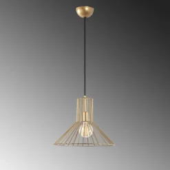 Riippuvalaisin Linento Lighting Tabut-Mr-757-1, Ø38cm, kulta