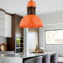 Riippuvalaisin Linento Lighting RT-43, Ø30cm, E27, max. 40W, IP20, oranssi