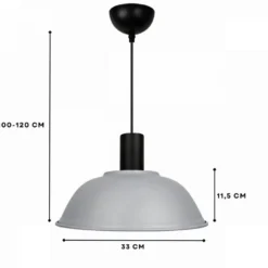 Riippuvalaisin Linento Lighting Kim Ø33cm