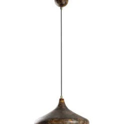 Riippuvalaisin Linento Lighting EYSAN-207-RETRO, Ø35cm, tummanruskea