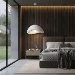 Riippuvalaisin Linento Lighting Luna Nua valkoinen, eri kokoja