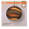 Riippuvalaisin Osram Decor Cardboard Ball E27 ruskea