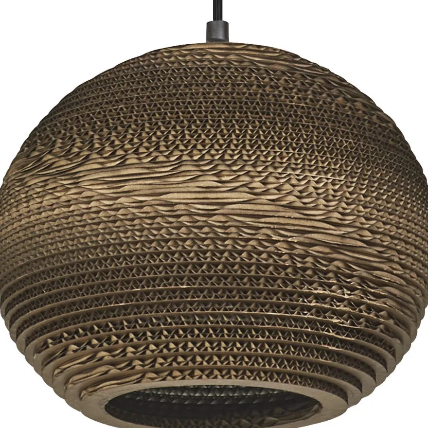 Riippuvalaisin Osram Decor Cardboard Ball E27 ruskea